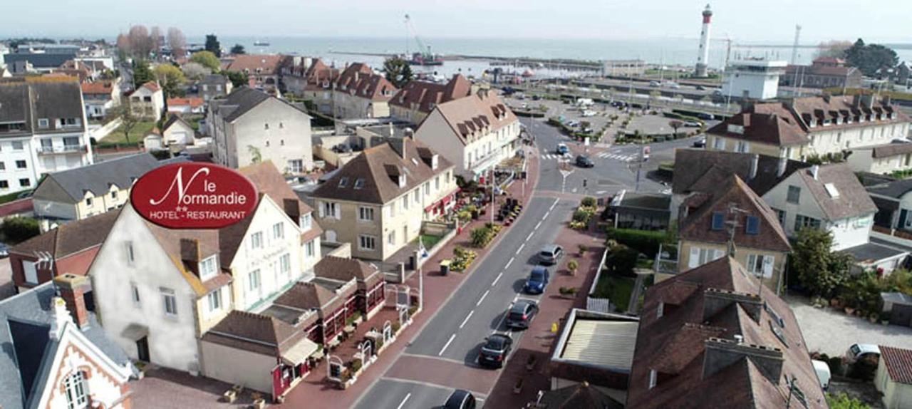 Hotel-Restaurant Le Normandie Luc-sur-Mer Dış mekan fotoğraf