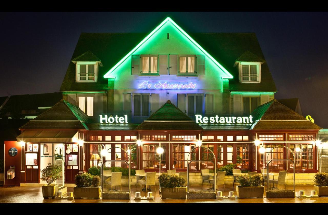 Hotel-Restaurant Le Normandie Luc-sur-Mer Dış mekan fotoğraf